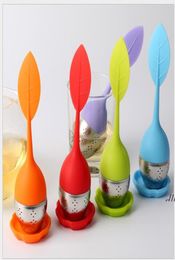 silicone tea infuser Leaf Infuser with Food Grade make bag Philtre creative Stainless Steel Strainers DWB74594562696