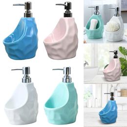 Liquid Soap Dispenser 650ml Holds Stores Sponges Scrubbers Brushes Refillable Container