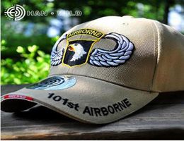 US 101 Baseball Cap Tactical Hat Outdoor Visor Eagle Embroidery Military Hat High Quality Pilot Hats3759250