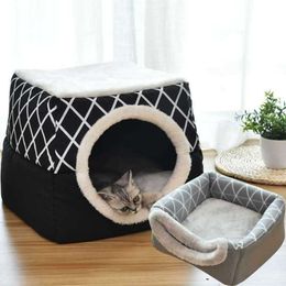 Space Module Winter Warm Closed Supplies Autumn/winter House Villa Cat Nest All Seasons Universal