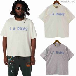 Trend High Quality Galle Dapt t Shirts Designer Letter Stamped Print T-shirt Summer Loose Casual Men and Women Couple Lining with Real Logo