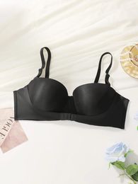 Bras Women's Oversized Underwear With A Half Cup Pull Up And Front Buckle Design Suitable For Fuller Women 90D-110D B2612