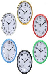 Wall Clocks 12 Hour Display Silent Retro Modern Round Colourful Vintage Rustic Decorative Antique Bedroom Time Kitchen Home Clock19248164