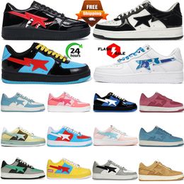 Free shipping designer Casual Shoes outdoor mens womens Low platform Black Camo bule Beige pink Suede sports sneakers trainers fashion Tennis shoes size5.5-11