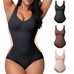 Waist Tummy Shaper Womens tight fitting clothing sexy body shaping waist and hip lift weight loss underwear bras Fajas Colombia Q240509