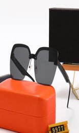 Luxury men039s women039s Sunglasses classic summer fashion style metal and wood frame glasses top UV resistant lenses6315945