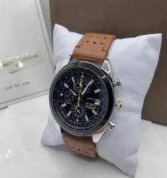 2022 high quality Men Luxury Watches Full function of six needles Mens quartz Watch Japan Top brand clock Fashion Round shape Casu5418281
