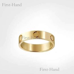 Pandorabracelet Titanium Steel Alloy Silver Love Ring Mens Womens Rose Gold Fashion Screw Jewellery Designer Luxury Couple Wedding Promise Rings Gift Size 5-11 321