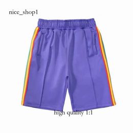 Palm Angle Shorts 2024 New Shorts Mens Solid Colour Short Letter Printing Strip Webbing Refreshing And Breathable Five-Point Clothes Summer Beach Clothing 5018