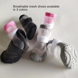 Dog Apparel Small Shoes Anti-scald Feet Summer Breathable Poodle Pomean Yorkshire Puppy Accessories