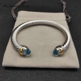 dy Bracelet Trendy Retro Style Bracelet Designer David Yurma Bracelet 925 Silver Bracelet Simple Designer Jewellery 24ss 213