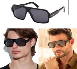 Mens Women Sunglasses Fashion FT933 designer big Square ladies glasses UV400 ford Black classic sunglasses Original Box1329433