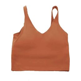 LL Yoga Outfit Type Back Align Tank Tops Lemons Gym Clothes Women Casual Running Nude Tight Sports Bra Fiess Beautiful Vest Shirt Sport Underwear -2147483648 23