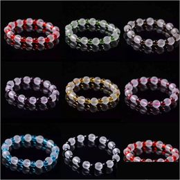 Beaded New Beads Bracelet Handmade Charm Bracelets Fit Healing Nce Yoga For Women Men Un Drop Delivery Jewellery Dhgarden Dhbhn