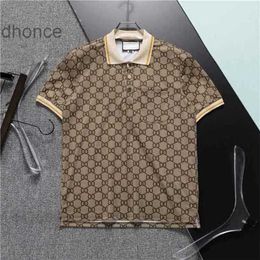 2023designer Fashion Top Business Clothing Polo Gu Embroidered Collar Details Short Sleeve Shirt Mens Multi-color Multi-colors Tee M-xxxl L7Q8