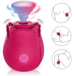 20pcs 7 Powerful Suction Women Body Massager Clitoral Sucking Vibrators Clit Sucker Nipple Stimulator Rose Sex Toys4362112