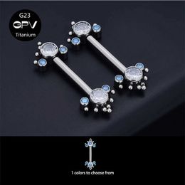 Nipple Rings 14G fashion head so fixed for womens battery nickel stud G23 titanium hidden sexy nickel stud ear bridge perforated Jewellery Y240510