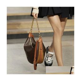 Evening Bags Designer Loop Hobo Bag Shoder Underarm Half Moon Luxury Handbag Purse Pouch Crossbody Drop Delivery Lage Accessories Dhudy