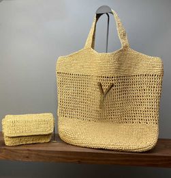 Handmade Woven Shopping Bag Shoulder Crossbody bohemian Tote Beach Bag Y Brand Design Purse Single Messengers Purses 240510