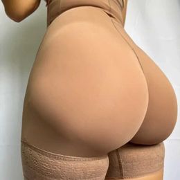 Waist Tummy Shaper Hip Lifting Shorts Womens Body Shapewear Abdominal shape False buttocks Boost Booties Enhance Booty Thigh Trimmer Pants Q240509