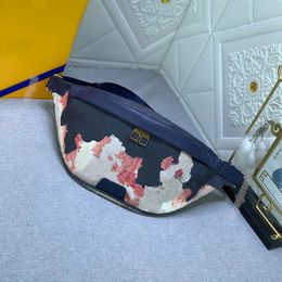 New mens chest bag luxury designer waist bag fashion zipper portable crossbody purse Leather shoulder wallet belt bags fanny pack travel bag messenger postman bag