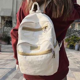Backpack Large Capacity Women Female College Multi-pocket Laptop Rucksack Unisex Travel Bagpack Schoolbag Mochila