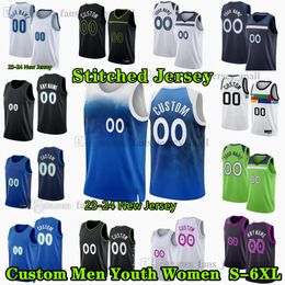 Stitched 2024 Basketball Jerseys 11 Naz 27 Rudy Reid Gobert 3 Jaden 32 Karl-Anthony McDaniels Towns 5 Anthony Edwaros Mike Conley Monte Morris Kyle Anderson McDaniels