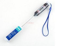 High quality TP101 screen tube Digital Cooking Food Probe Meat Household Thermometer Kitchen BBQ 4 Buttons 100pcs7997169