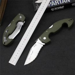 Spartan hand-signed folding knife S35VN Steel Blade G10 Handle Campng Hunting Hiking Outdoor Tool EDC Pocket Knives Tactical Combat Self-defense Tools