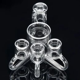 NEW XXL 50mm Quartz Thermal PukinBeagle Banger with 3 extra bowls 14mm 19mm male female joint Thermal P Banger for Glass Water Pipes ZZ