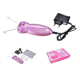 1Pc Blades Electric Body Face Facial Defeatherer Cotton Thread Epilator Shaver For Women Pink Color4689853