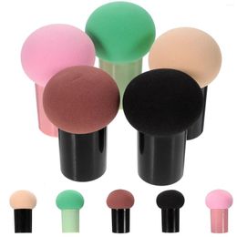 Makeup Sponges 10 Pcs Mushroom Head Puff Wet And Dry Sponge Supplies Powder Foundation Sets Puffs Accessories