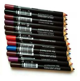 60 pcs waterproof Eyeliner pencil cosmetics Twelve different Colours Selling good Lowest Makeup Lipliner Pencil1015603