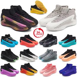 Basketball Shoes Ae 1 Best Of Stormtrooper All-Star The Future Velocity Blue Orange Men com AE1 Love New Wave Coral Anthony Edwards Men treinando tênis esportivos