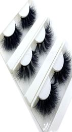 Mink Lashes 25mm Fluffy Messy 3d False Eyelashes Handmade Dramatic Long Natural Lashes 100 Mink Eyelashes Extension Makeup Tool8452581