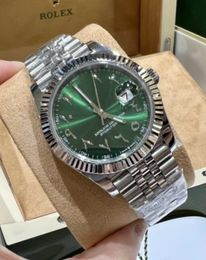 2024 DIW Factory New 36MM Precision Steel Case 904L Stainless Steel 3235 Automatic Chaining Movement 70 Hours of Maximum Power Storage 2.5x Date Sapphire Glass