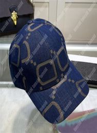 Mens Designer Baseball Cap Luxury Fitted Hat Fashion Denim Baseball Caps For Women Casaul Adjustable Hats Casquette6567777