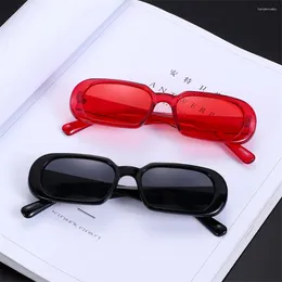 Sunglasses Vintage Small Frame Retro Oval Shades For Women Eyewear