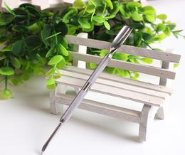 1Pc 2 Ways Sides Cuticle Spoon Pusher Remover Stainless Steel Essential Beauty Manicure Pedicure Salon Nail Art Care Tools Dead Sk1488195