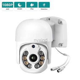 IP Cameras HD 1080P AHD Mini Speed Dome Camera 3.6MM Lens 30M Infrared Night Vision IP66 Waterproof Coaxial Control Outdoor Camera d240510