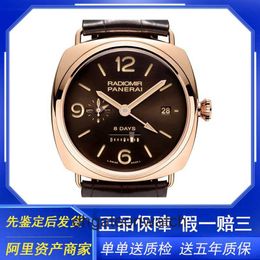 Peneraa High end Designer watches for mens Special Watch Series Mechanical Watch Mens Brown Plate Rose Gold PAM00395 Original 1:1 with real logo and box