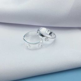 True Love Invincible Couple Ring Silver Jewellery and Fashion Trend with cart original rings