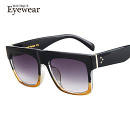 Wholesale- BOUTIQUE Men Brand Sun Glasses Women UV400 Square Celebrity Fashion Sunglasses 250u