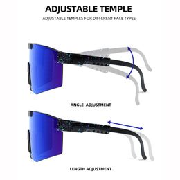 Cycling Sunglasses Original Sport Google Wayfarer Tr90 Polarised Sun glass for Men women Outdoor Windproof Eyewear Uv 400 Mirrored Lens Mtb Bike Bicycle Goggles 14