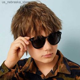 Sunglasses New 2020 Childrens Grils Cute Baby Gafas De Sol UV400 Q240410