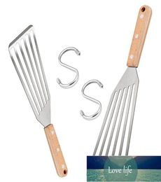 Fish Spatula Stainless Steel Slotted Turner Metal Slotted Spatulas Great For Kitchen Cooking Riveted Handle4629451
