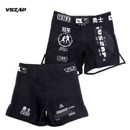 VSZAP Fighting Training Quick Dried Pants MMA Sports Fitness Boxing Muay Thai Breathable Jutsu Suit Competition Pants