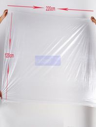 Accessories plastic sheet for body wrap 120220cm together use to keep skin away from directly with the sauna blanket6948284