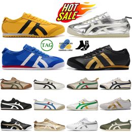 outdoor shoes tiger mexico 66 sneakers men women Designer Platform Loafers Black Yellow Blue Silver Off Green Luxury casual Shoe Tigers Chaussure Plate-forme dhgate