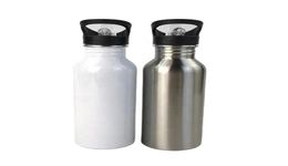 17oz Sublimation Sports Water Bottles Series with Lid and Pacifier Stainless Steel 20oz Heat Transfer Tumblers A164431248